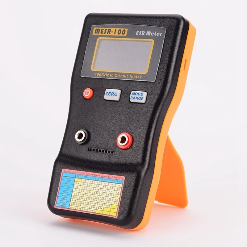 High Precision Capacitance Meter Measuring Resistance Circuit Tester MESR-100