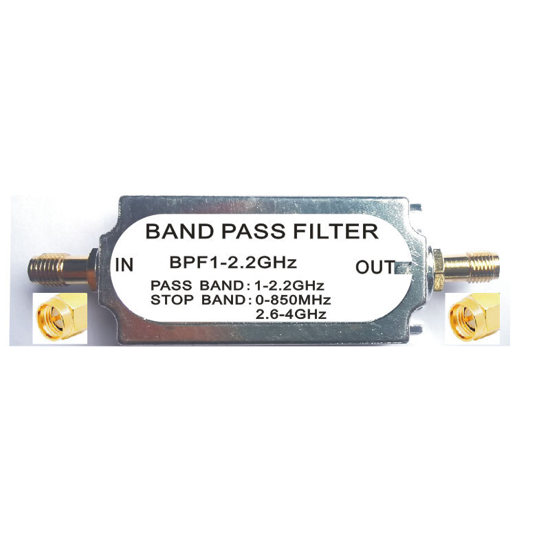 Band Pass Filter FM Frequency Modulation Filter RF LC Filter SMA Connector top