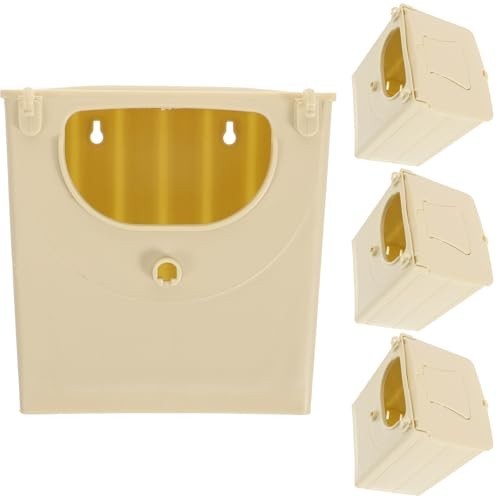 12 Pcs Plastic Bird Nesting Boxes for Small Birds - Indoor Breeding & Hatching H