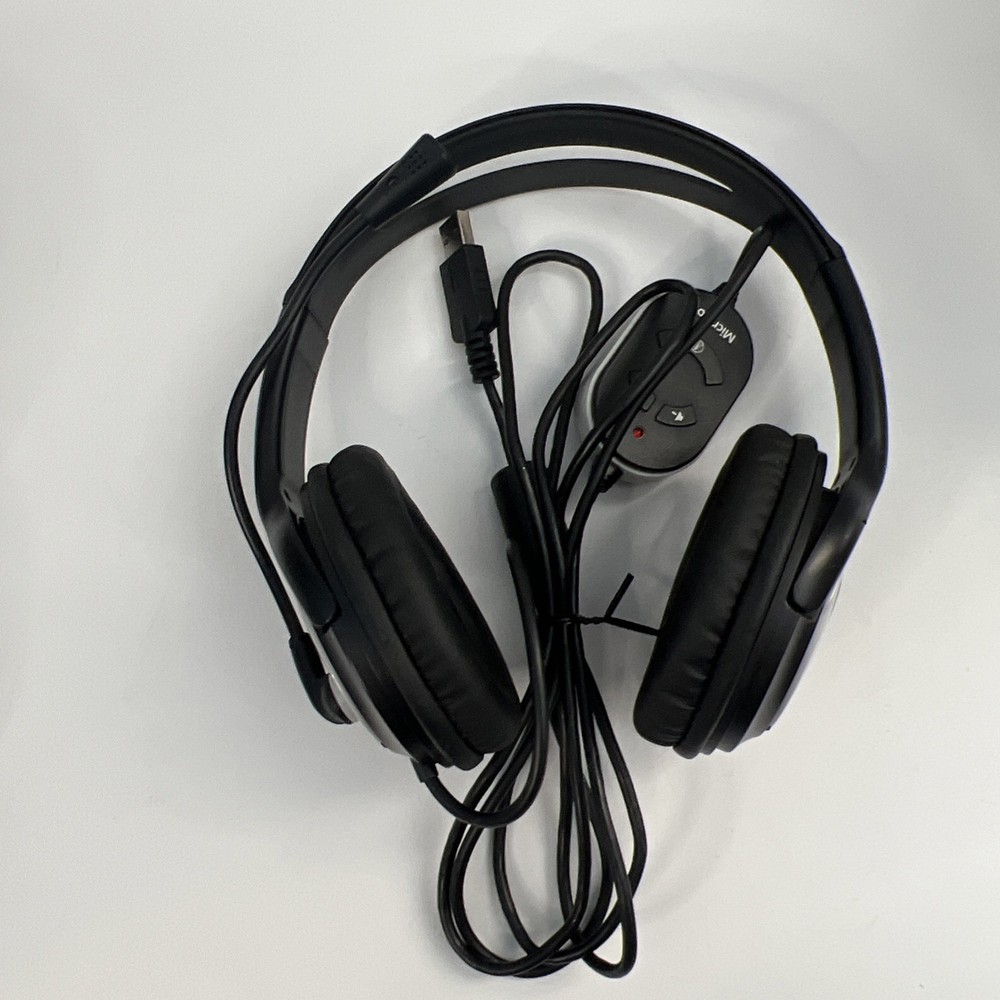 MICROSOFT LIFECHAT LX-3000 1084 HEADSET EUC Tested Working