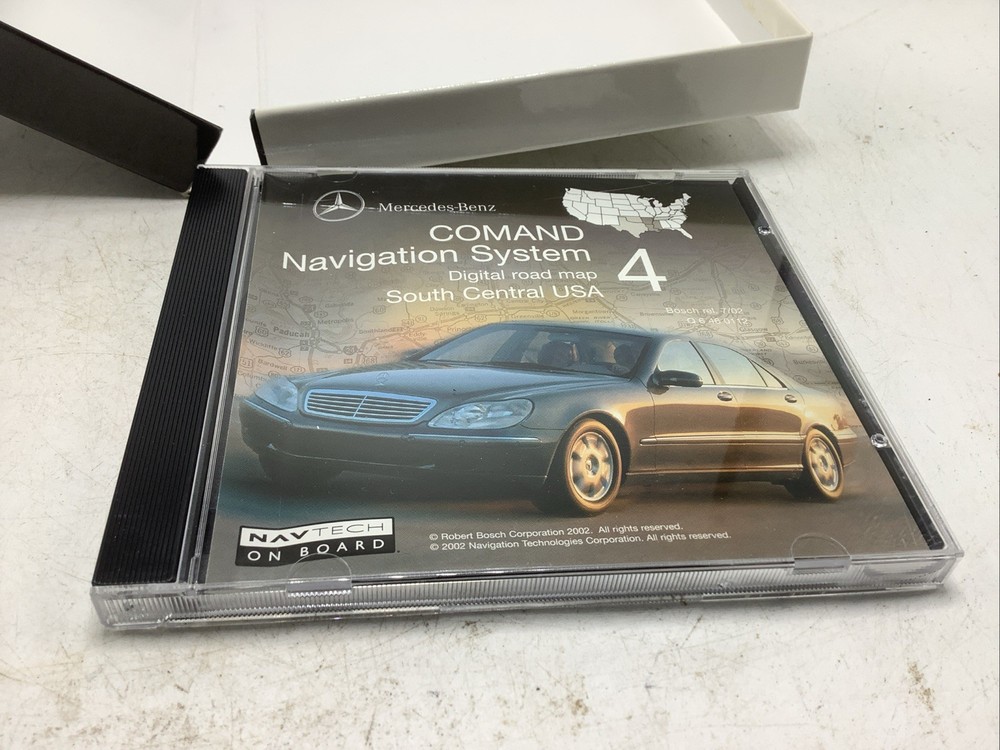 Mercedes Benz Comand Navigation System CD Map 4 South central USA