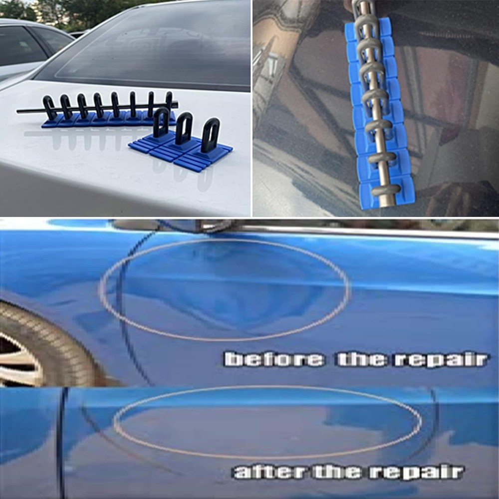 Versatile Dent Removal Tools - Effective Paintless Repair Kit for All Vehicles
