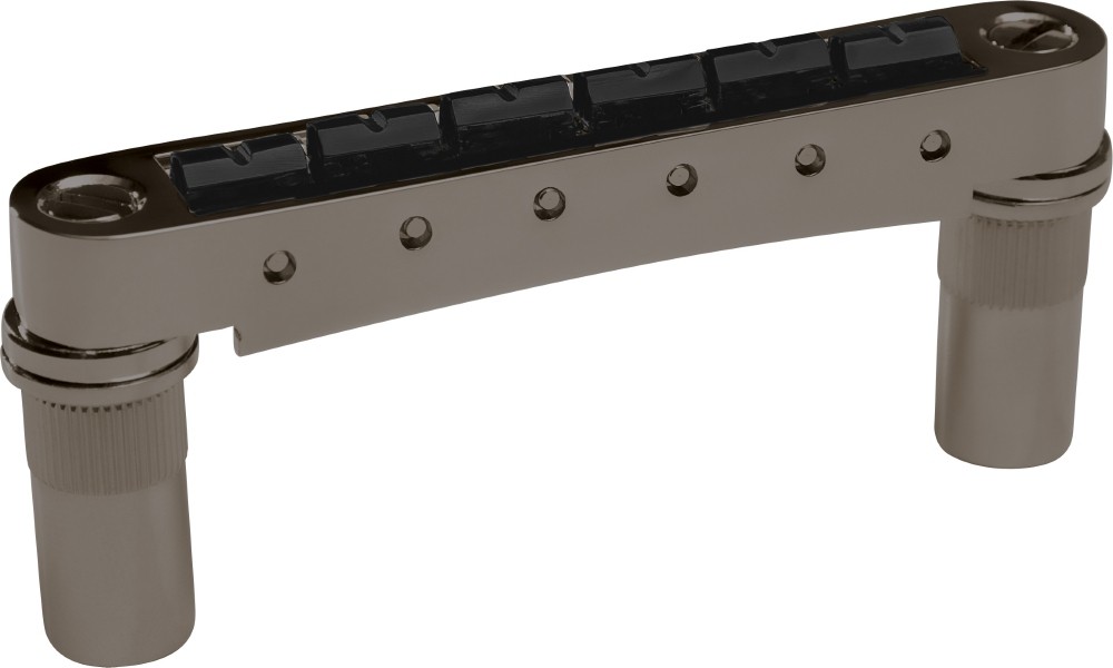 Graph Tech ResoMax NV2 Auto Lock Bridge String Saver Saddles 6MM Posts Blk Nkl