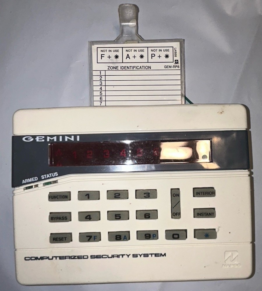 Napco GEM—RP8