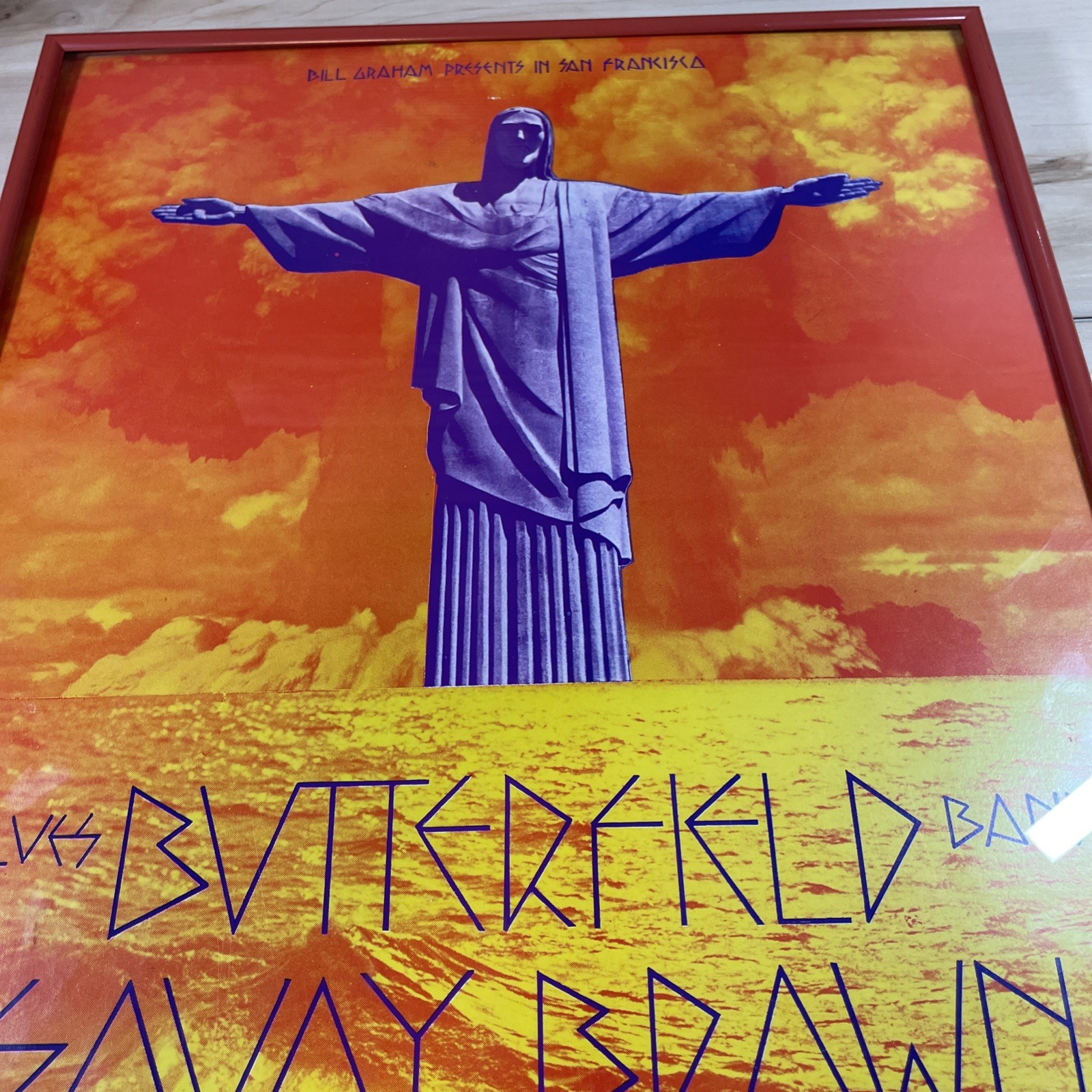 Butterfield Blues Band BG No 221 Show Print Poster 14x22