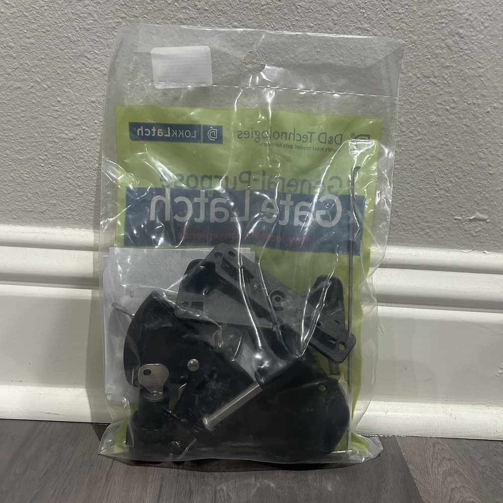 D&D LOKK LATCH with EXTERNAL ACCESS KIT LLAAB Gate Lock