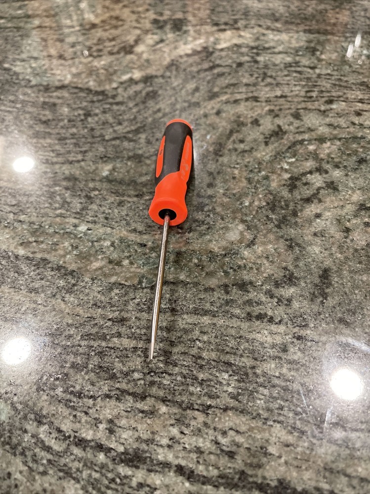 Snap On sgd304b 1/8 tip Instinct mini screwdriver orange