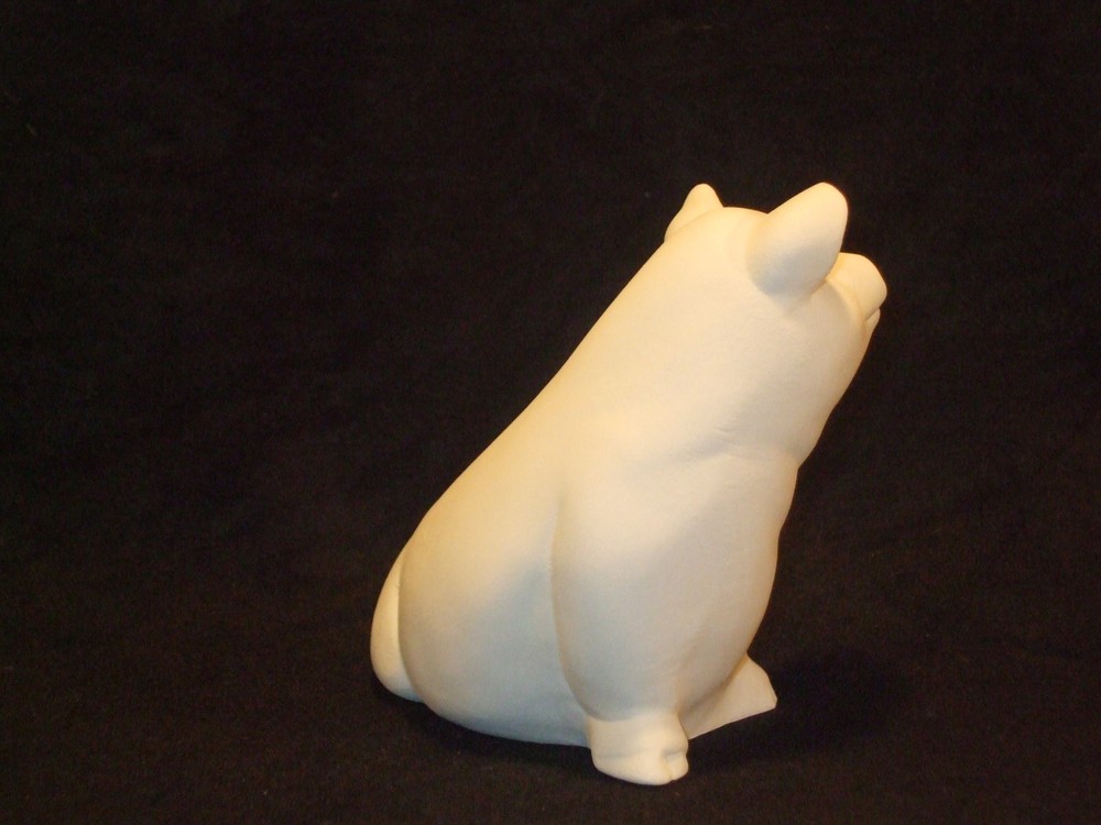 Pig - Ceramic Bisque Ready to Paint