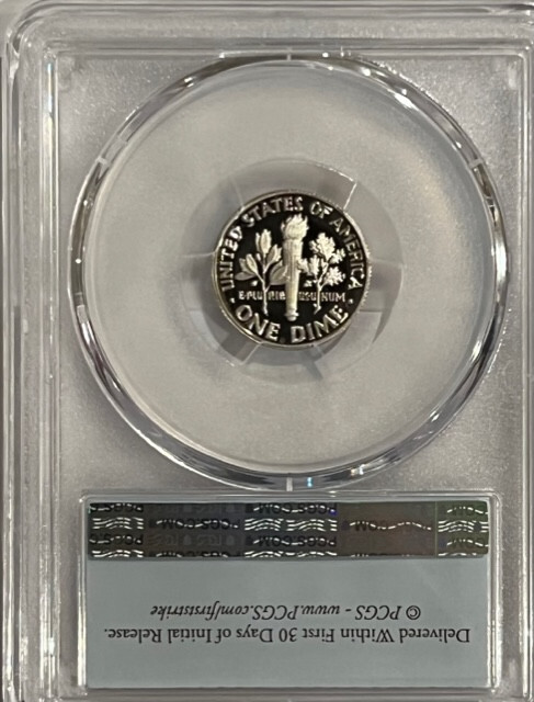 2023 S Roosevelt Dime PCGS PR70 First Strike Clad