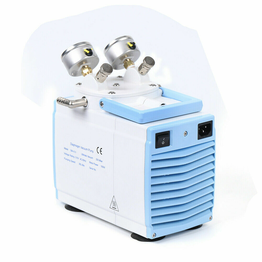 Portable Lab Oil Free Diaphragm Vacuum Pump Lab Vacuum Pump Adjustable 30L/min