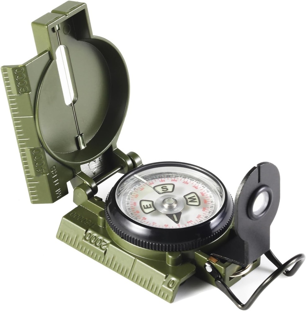 Multifunctional Military Sighting Navigation Compass with Inclinometer | Impa...