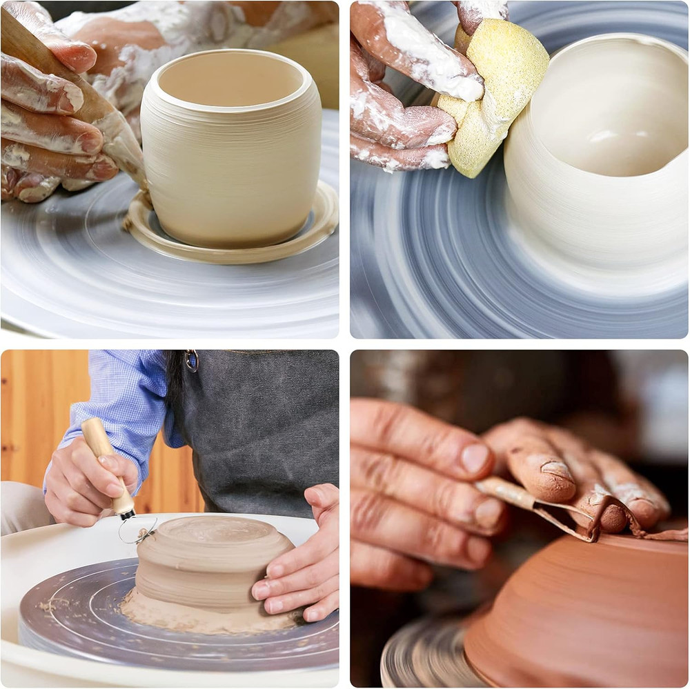 Clay Tools,12Pcs Pottery Clay Sculpting Tool Set