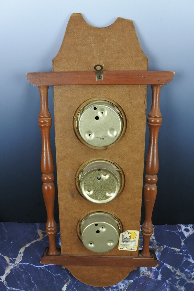 Verichron Model 45 Wall Mount Thermometer Barometer Hygrometer