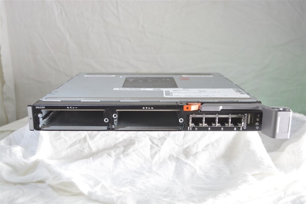 DELL PowerConnect M6220 Ethernet Blade Switch SEE NOTES