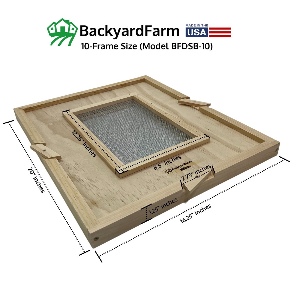 Beehive Double Screen Board Snelgrove Screenboard for Langstroth Bee Hive
