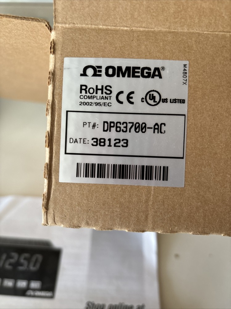 Omega digital panel meter