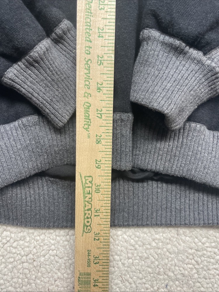 Mizuno Sweater Mens L Gray WindLite Flex Quarter Zip Windproof Pullover