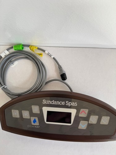 Sundance Spas 6600-385 Topside Control Panel 1/2" Plastic Control Panel