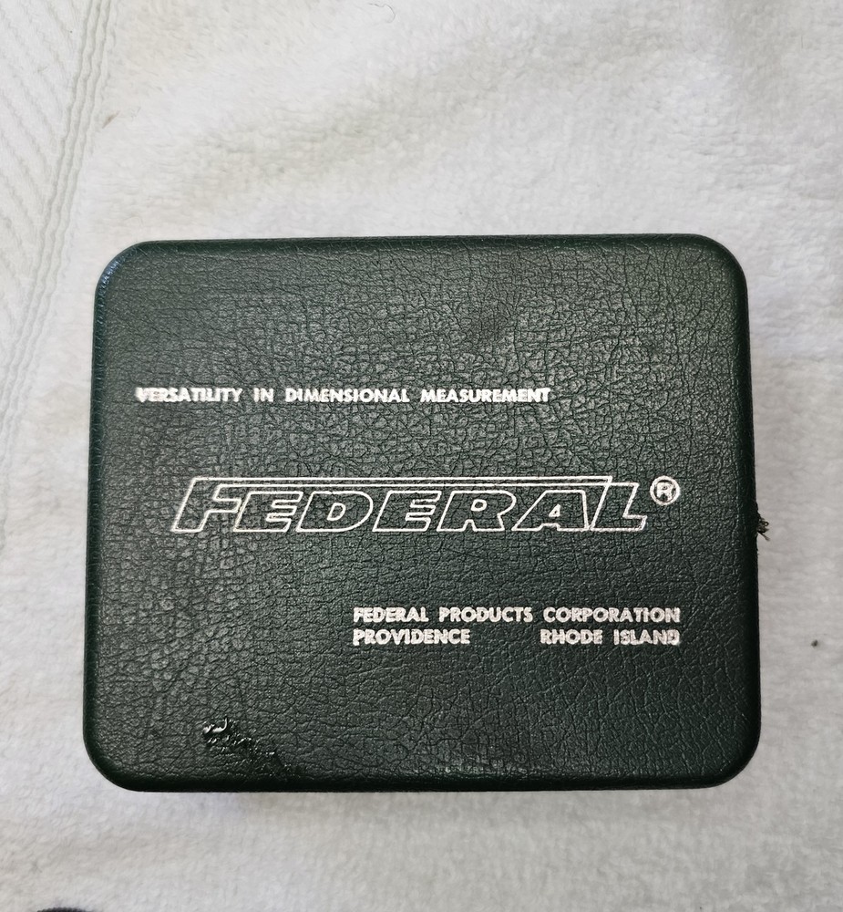 Federal T-1 Testmaster Indicator .001" graduation