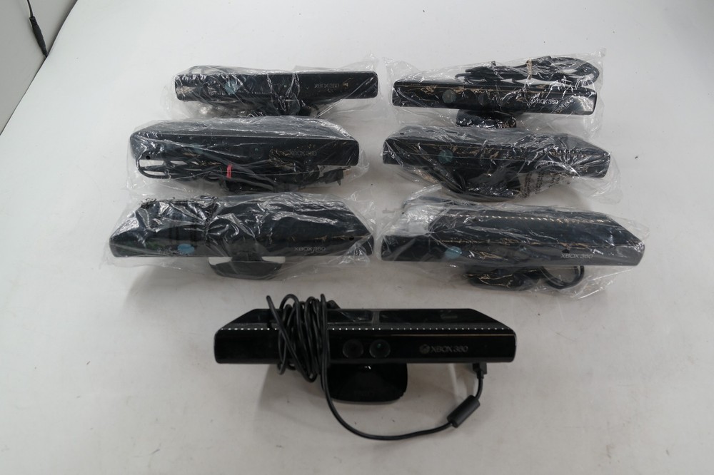 Microsoft Xbox 360 Kinect Motion Sensor Camera Black Model 1473 x7