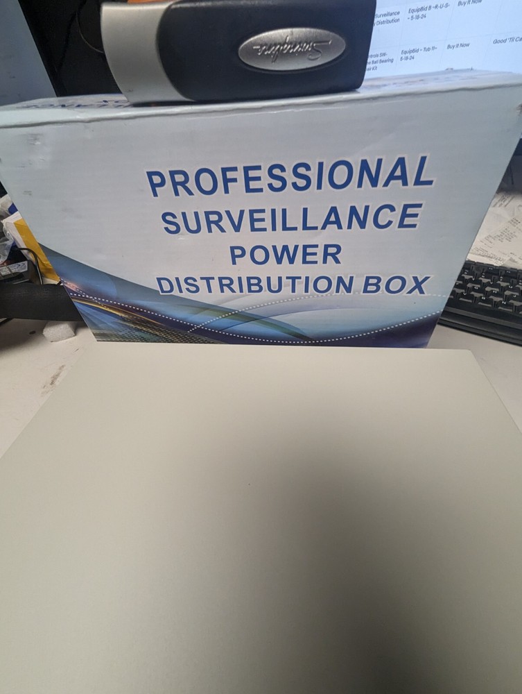 Professional Surveillance Power Supply Distribution Box