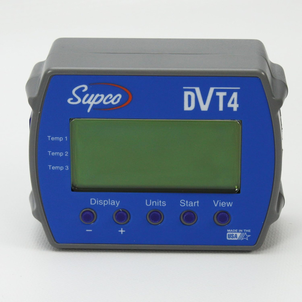 DVT4 Data View 4-Channel Temperature Data Logger with Display, 4" Length X 3-3/6