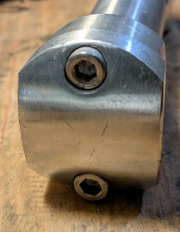 Vintage IBOC Threadless Aluminum Stem 115mm Silver