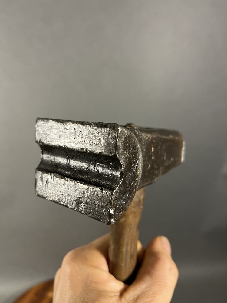 Heller TOOL CO. Blacksmith/Anvil/Forge 5/8" Top Swage Hammer. Model 101. Nice