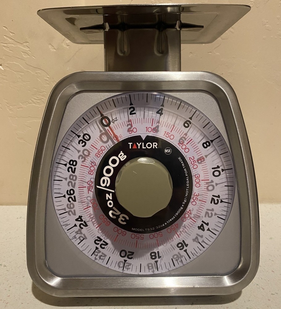 Taylor Mechanical Portion Control Kitchen Scale Food Scale for Precise Weight...