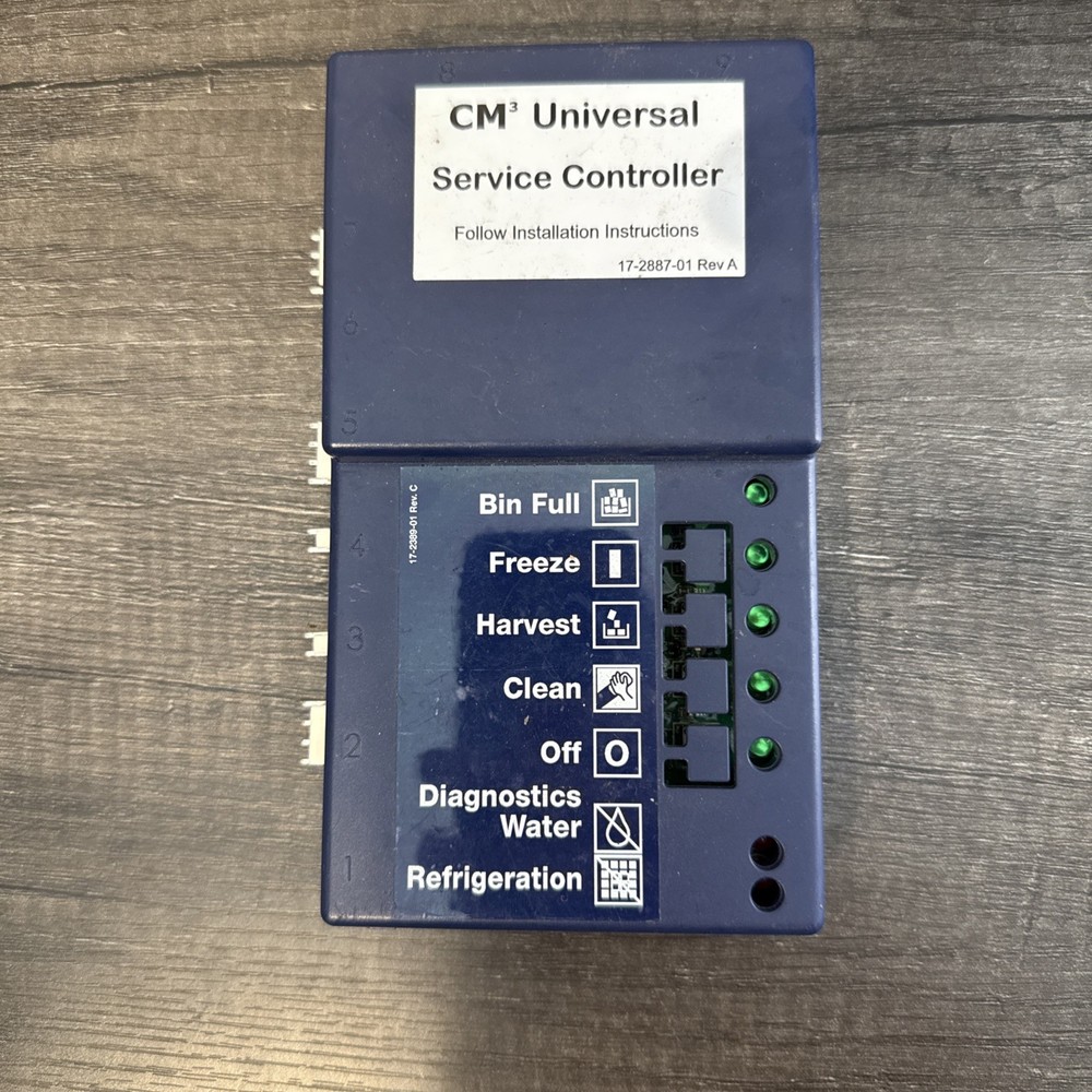 SCOTSMAN ICE MACHINE CM3 UNIVERSAL SERVICE CONTROLLER 17-2887-01 Rev A