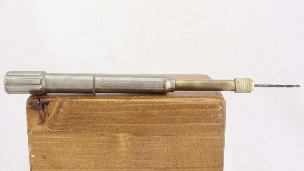ANTIQUE 9.5" GOODEL-PRATT TOOL SMITHS PUSH DRILL