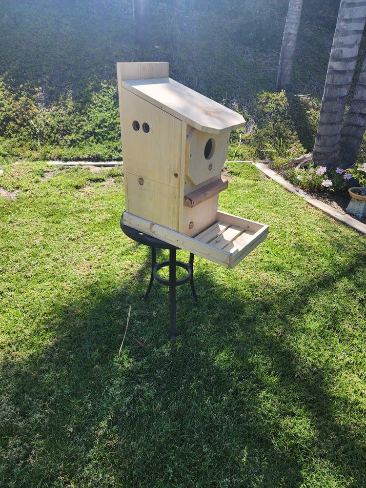 Custom Made Owl Box/House