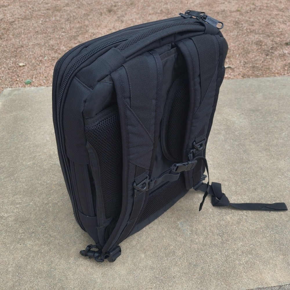 eBags Professional Slim Laptop Backpack - Solid Black - FREE SHIPPING