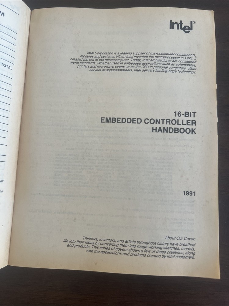 Intel 16-bit Embedded Controllers 1991