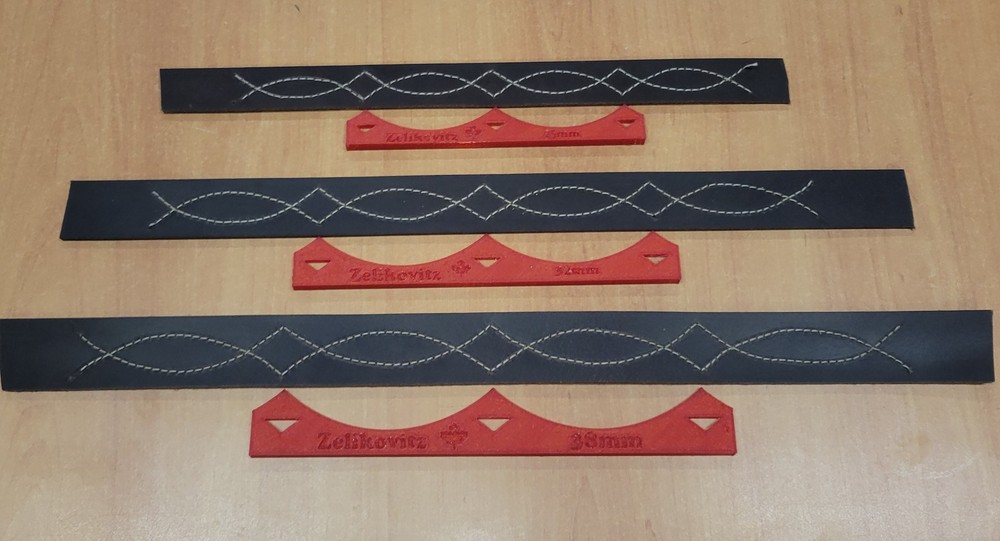 Gunslinger Stitching Template Set of 3
