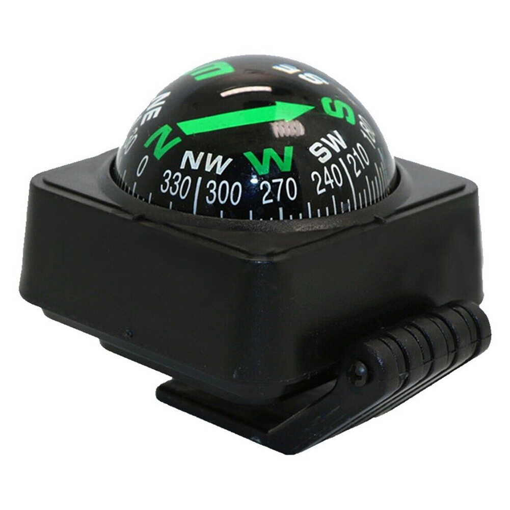 2PC Portable Car Dashboard Navigation compass ball For Outdoor Boat Marine Truck