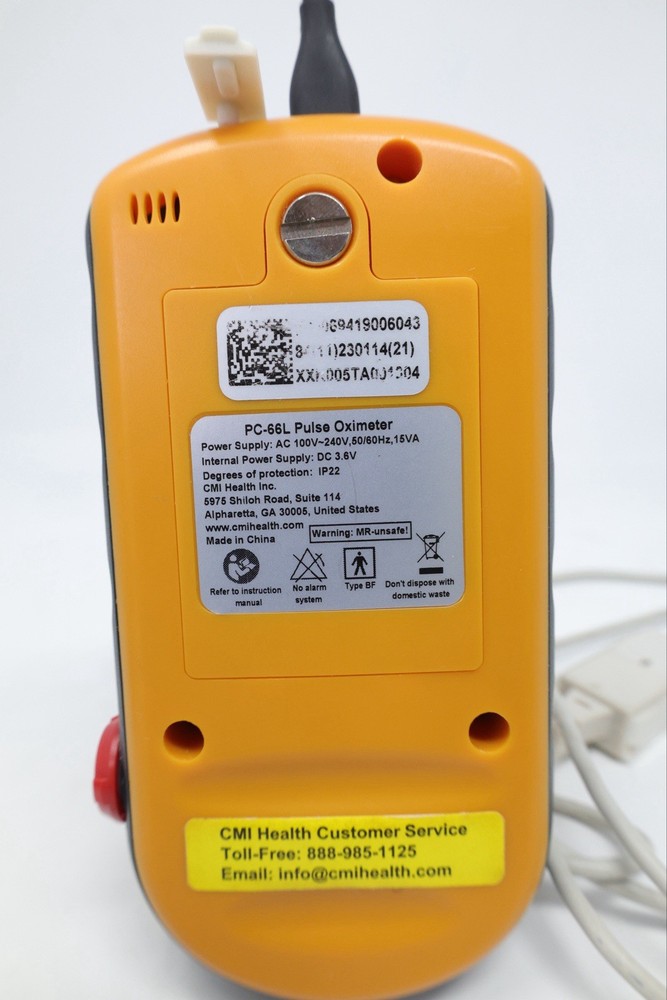 Open-Box | Rechargeable | Handheld Oximeter PC-66L - NOT FULLY TESTED - AS IS