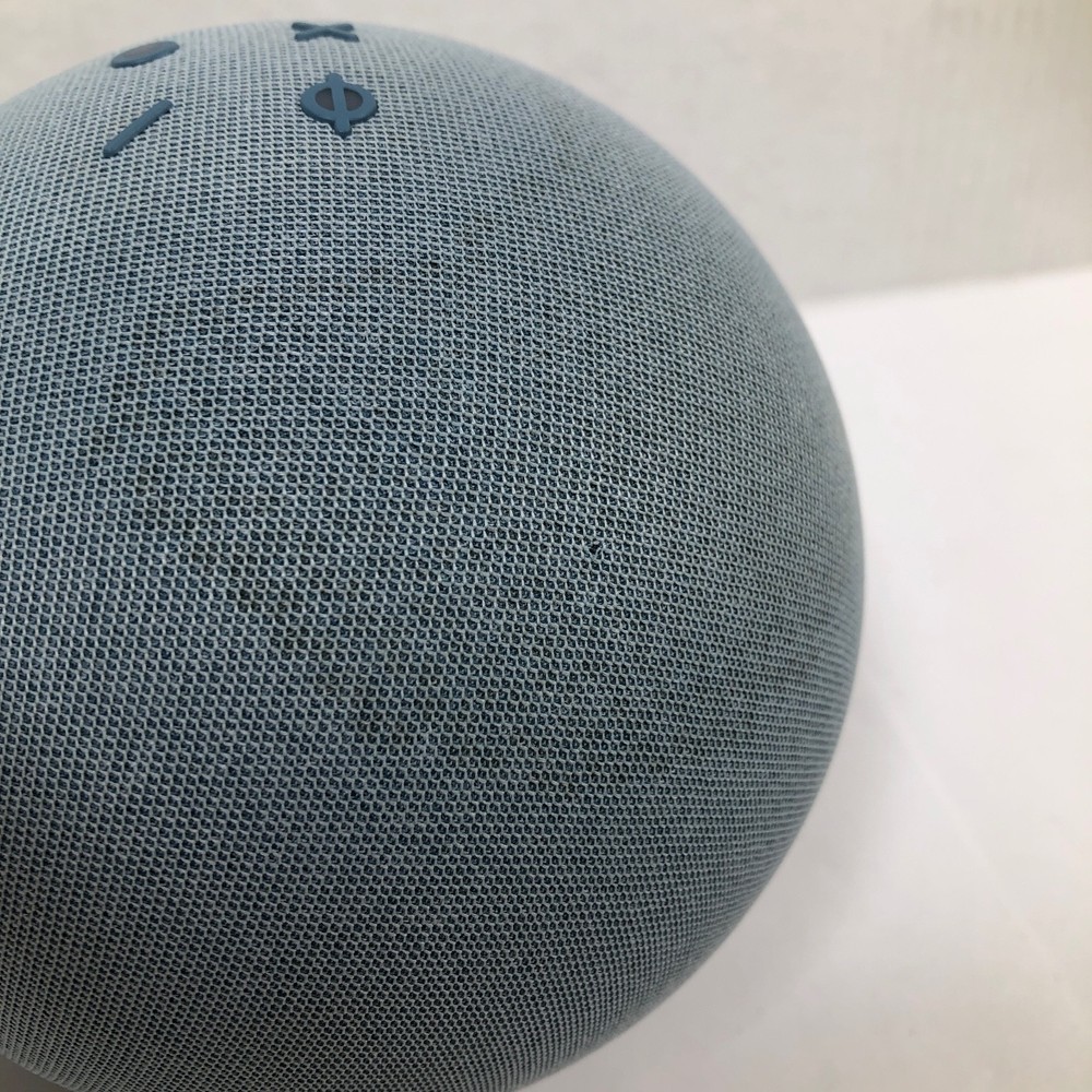 Amazon Echo 4th Gen Bluetooth Smart Speaker L4S3RE – Blue Acceptable