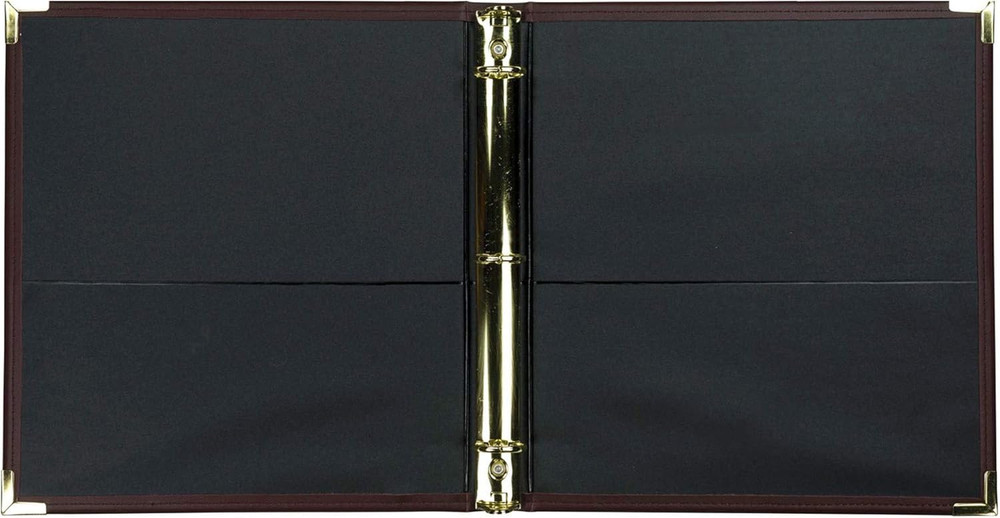 Hemingway Classic Collection Executive Presentation 3 Ring Binder, Round Ring...