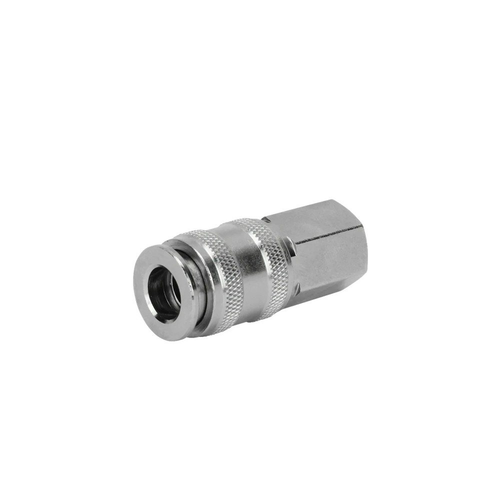 Milton® 5 In ONE® Universal Quick-Connect Coupler, 1/4" FNPT /SINGLE Retail Pack