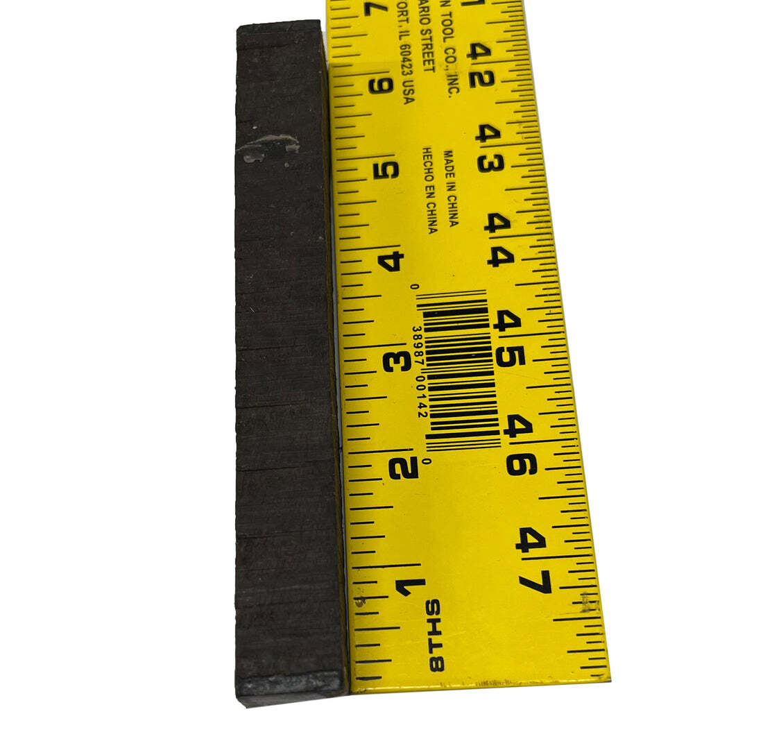 Gaboon Ebony Pen Turning Blanks Carving Wood Blocks 3/4" x 3/4" x 6" (1 Piece)