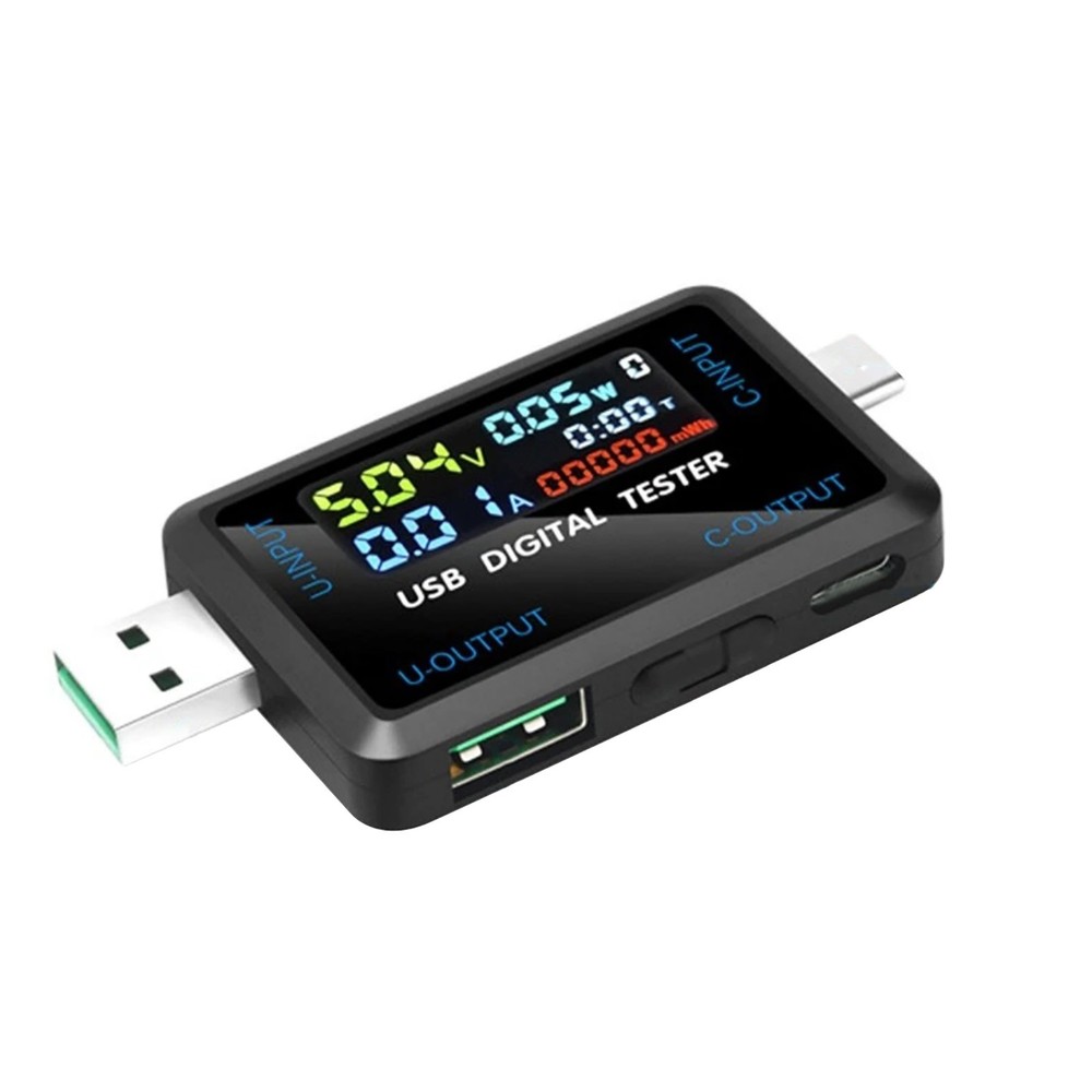 Durable USB Type C Current Voltage Tester for Fast Charging Protocol Detection