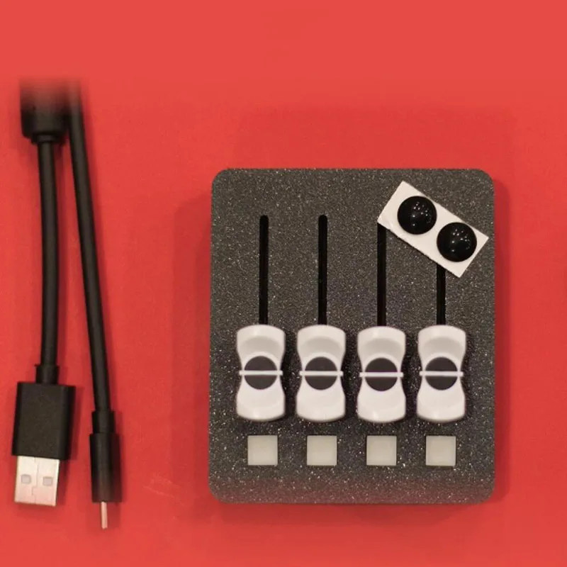 MIDI Controller – 4 Faders + 4 Buttons for Digital Audio & Streaming Control