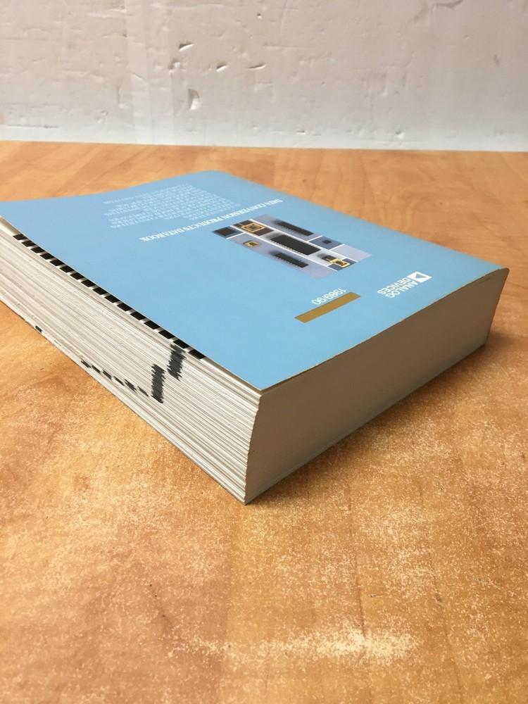 Analog Devices Data Conversion Products Databook 1989 - D/A & A/D Converters