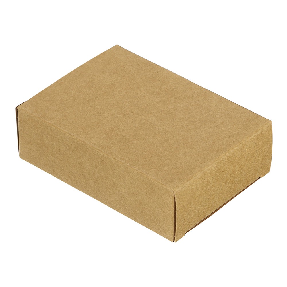 40 x 3.8x2.8x1.2" Paper Soap Box Soap Boxes Rectangle Brown
