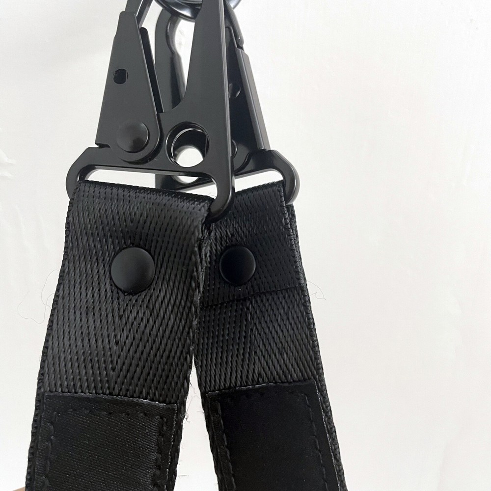 2x Motorcycle Key Ring Strap Metal Keychain Lanyard Double Side For triumph