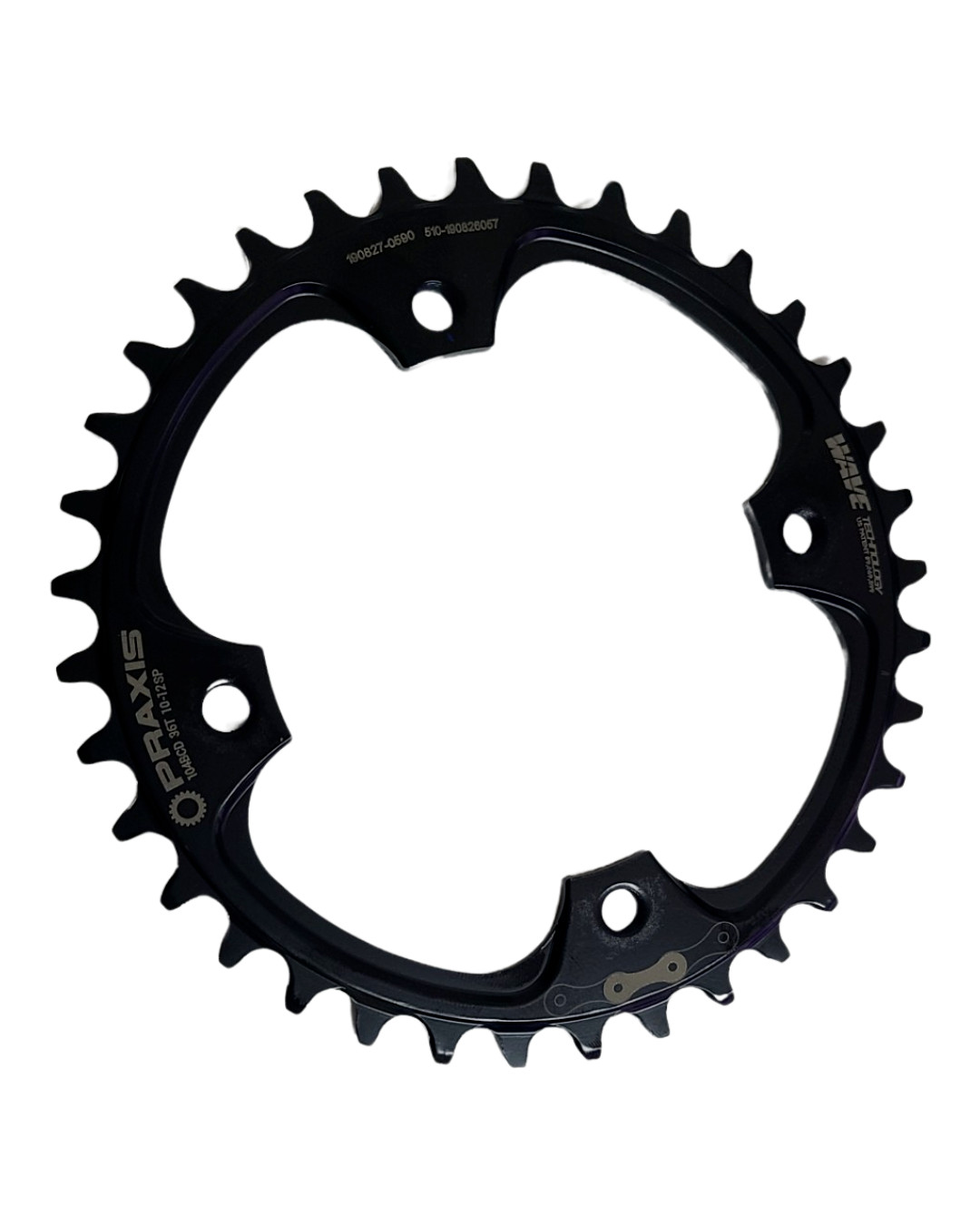 Praxis Works Steel eMTB Chainring 36t 104BCD 4-Arm 10 11 12 Speed Fit Shimano