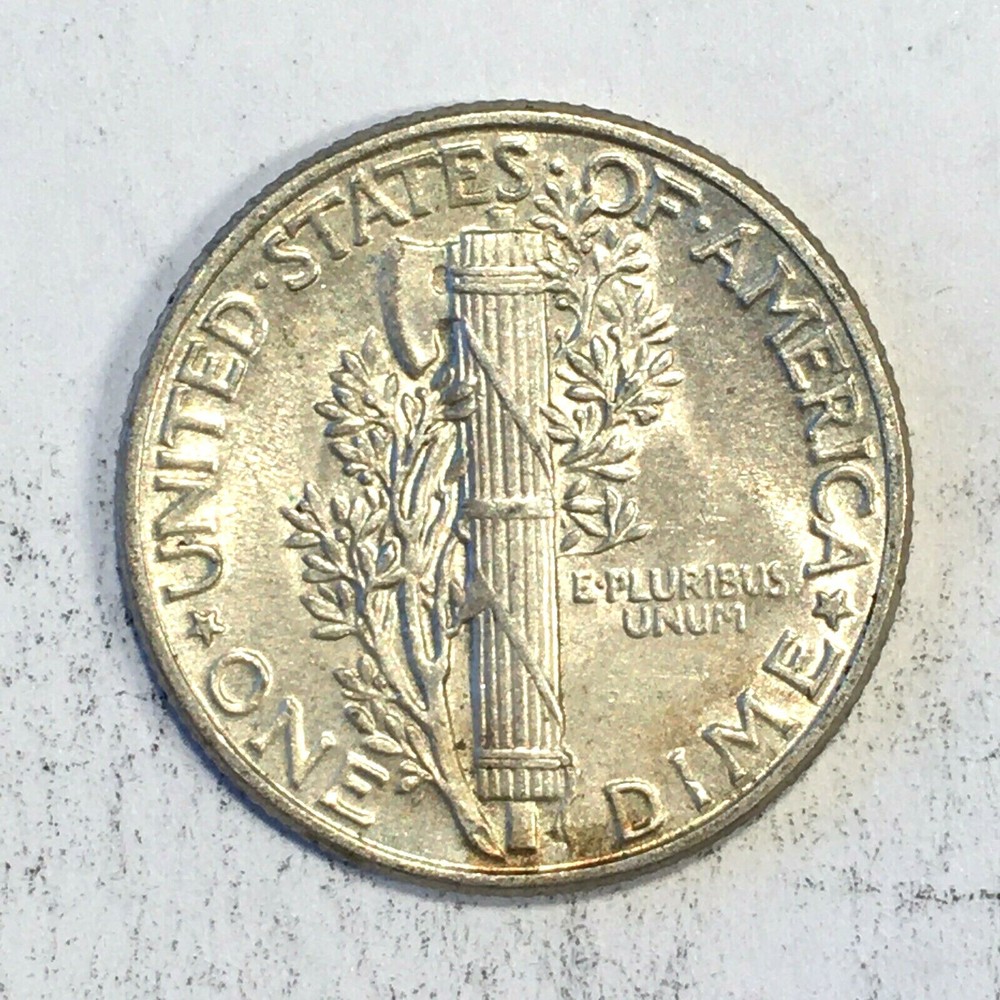 1943 Mercury Dime - High Quality Scans #L828