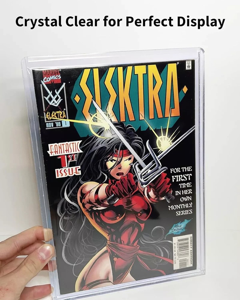 Comic Book Top Loaders - Protector Hard Case Sleeve, Toploader Holder for Silver