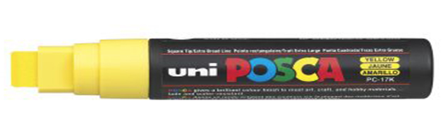 UNI POSCA PC-17K MARKER PENS - 7 COLORS AVAILABLE